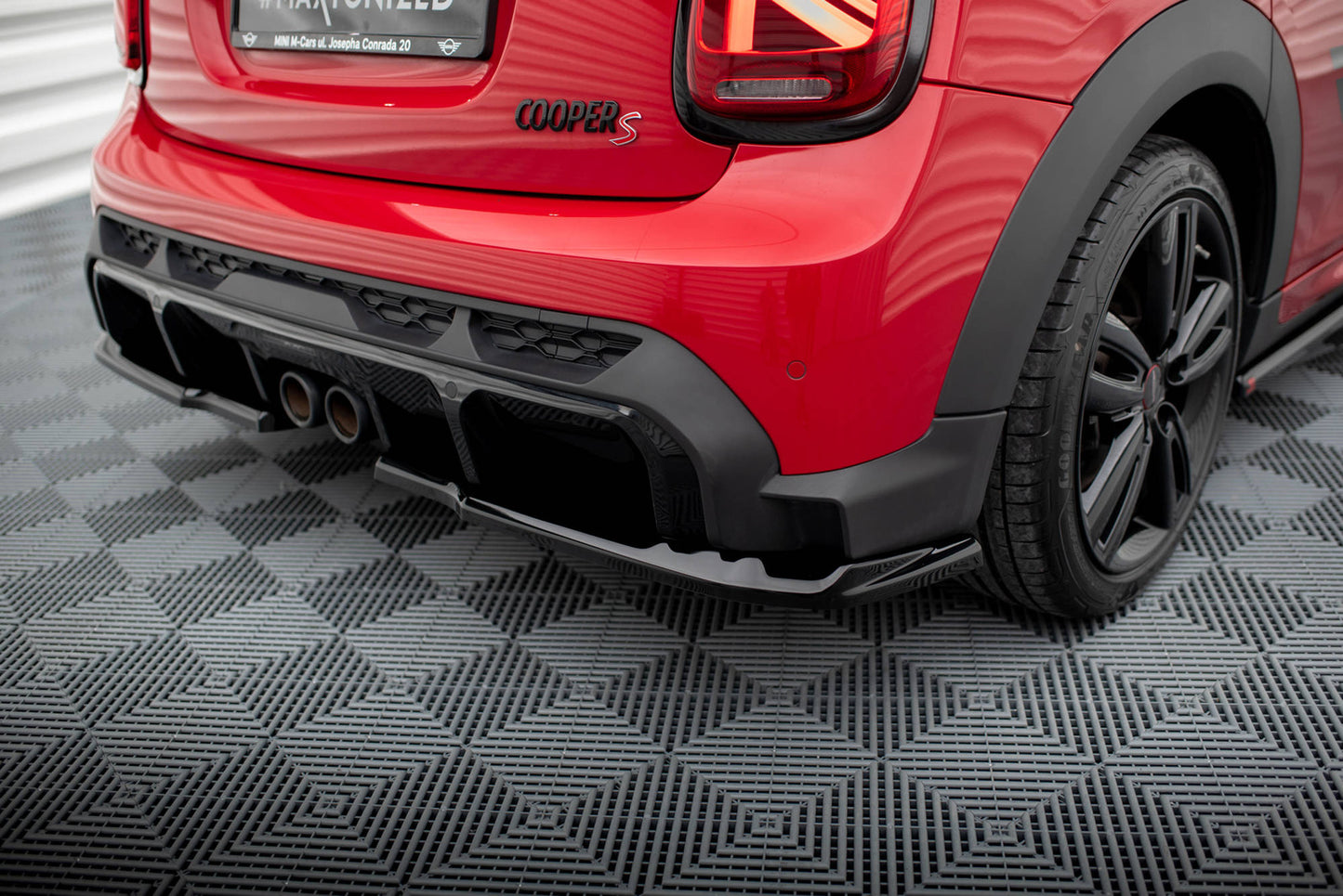 Splittery Tylne Boczne Mini Cooper JCW F56 Facelift Maxton