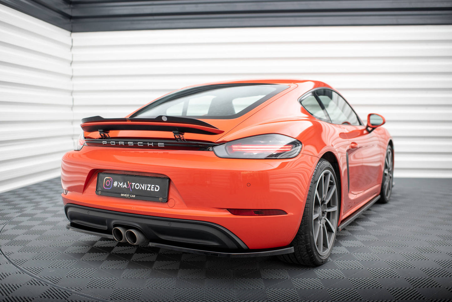 Splittery Tylne Porsche 718 Cayman 982c Maxton Design