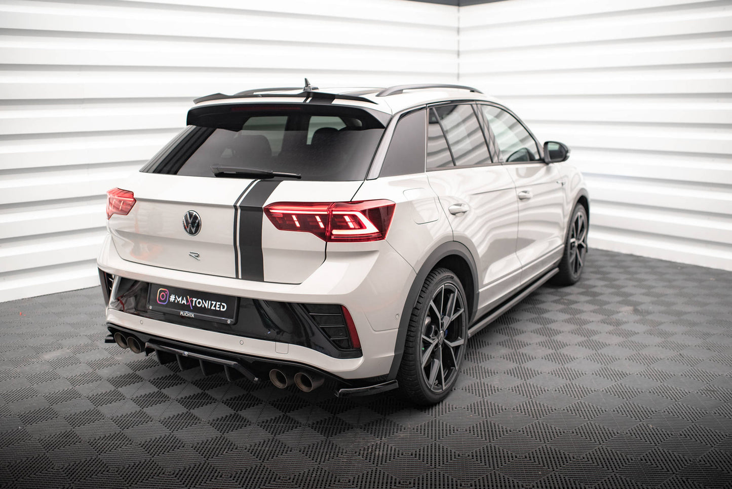 Splittery Tylne Volkswagen T-Roc R/R-Line Maxton Design