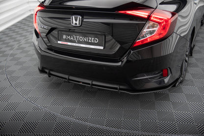 Splittery Tylne Honda Civic Mk10 Street Pro + Flaps Maxton