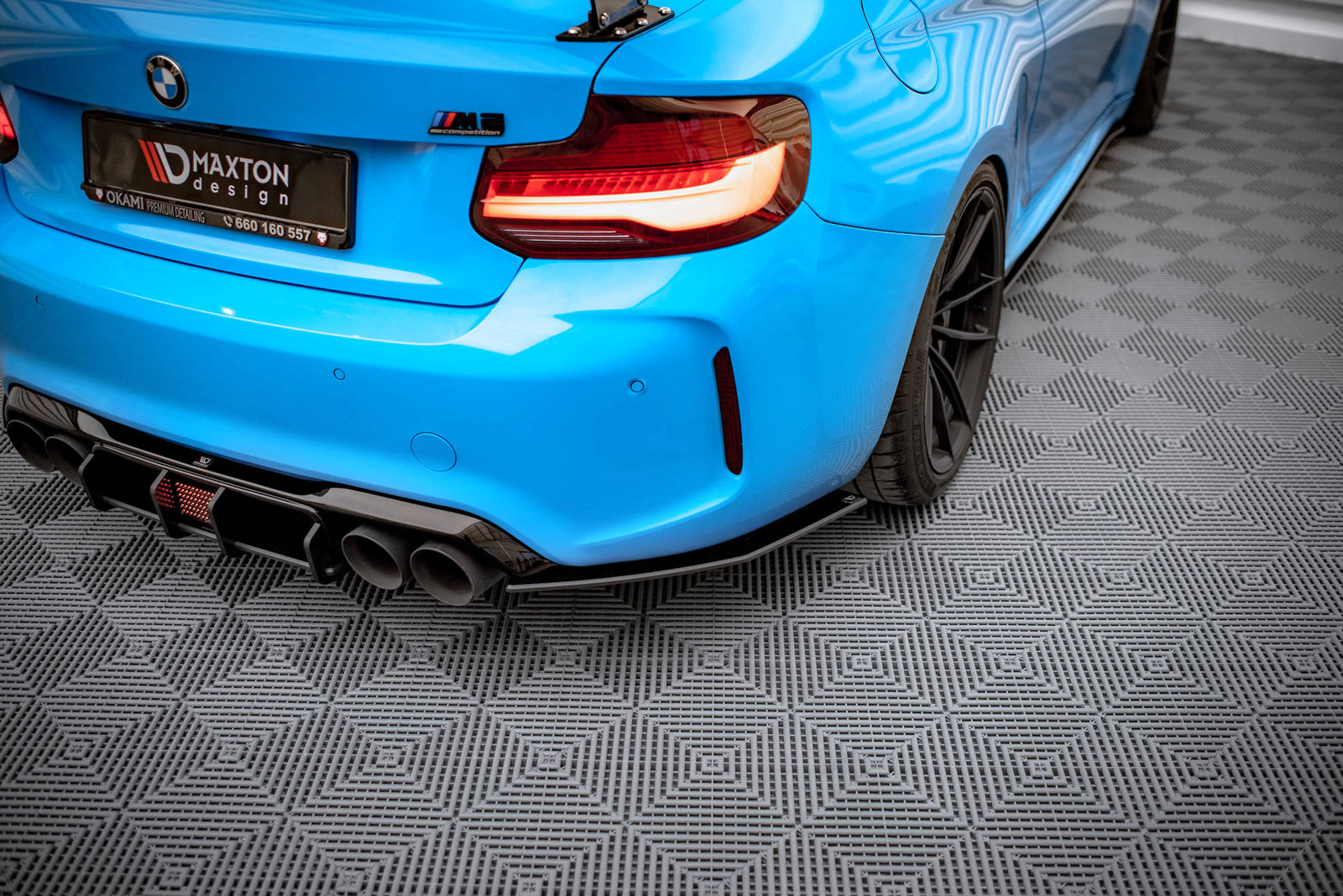 Splittery Tylne Boczne BMW M2 F87 Street Pro Maxton