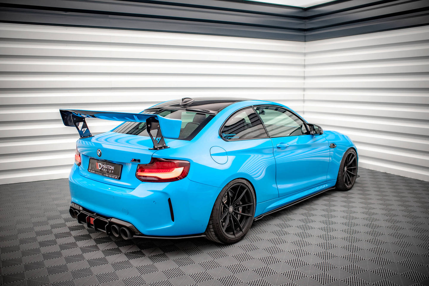 Splittery Tylne Boczne BMW M2 F87 Street Pro Maxton