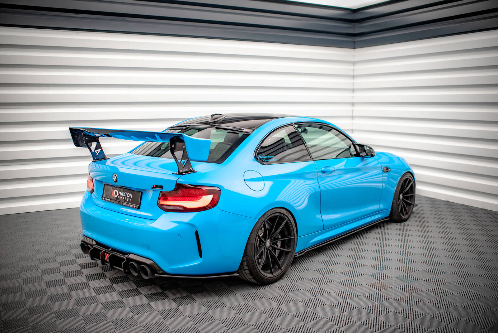 Splittery Tylne Boczne BMW M2 F87 Street Pro Maxton