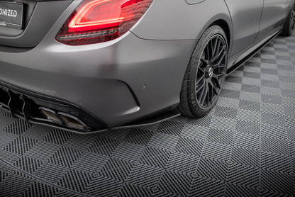 Splittery Tylne Boczne Mercedes C63 AMG W205 Facelift Street Pro
