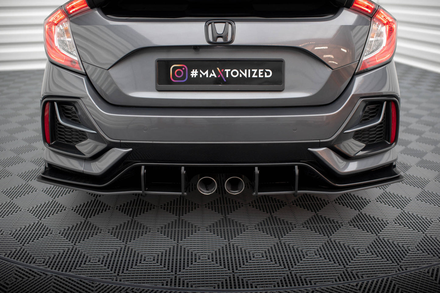 Splittery Tylne Boczne Honda Civic Sport Mk10 Facelift Maxton