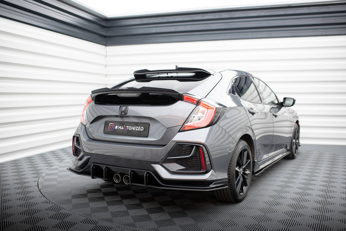 Splittery Tylne Boczne Honda Civic Sport Mk10 Facelift Maxton