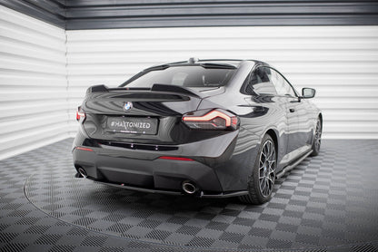 Splittery Tylne Boczne BMW 2 Coupe G42 Maxton Design V.1