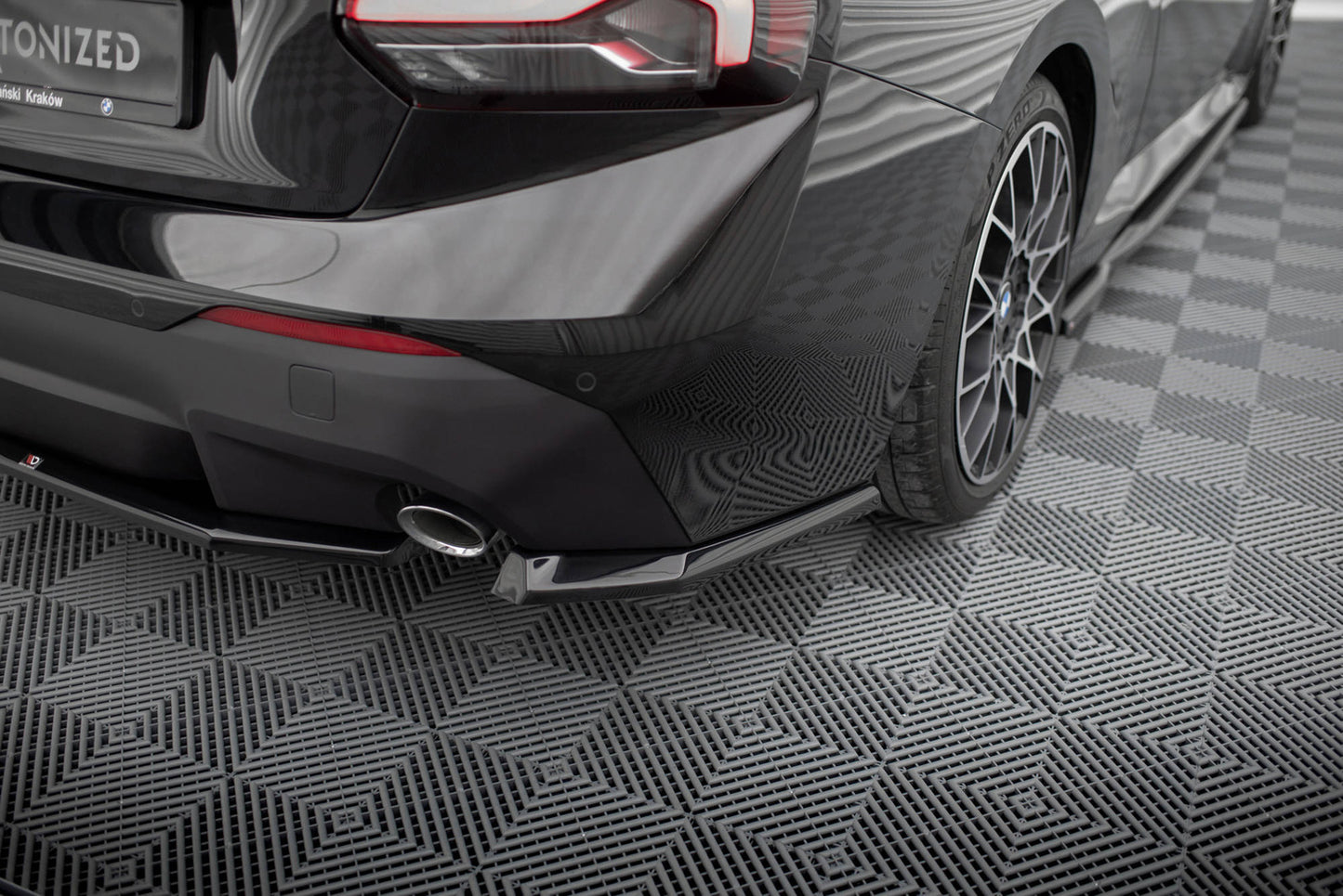 Splittery Tylne Boczne BMW 2 Coupe G42 Maxton Design V.1