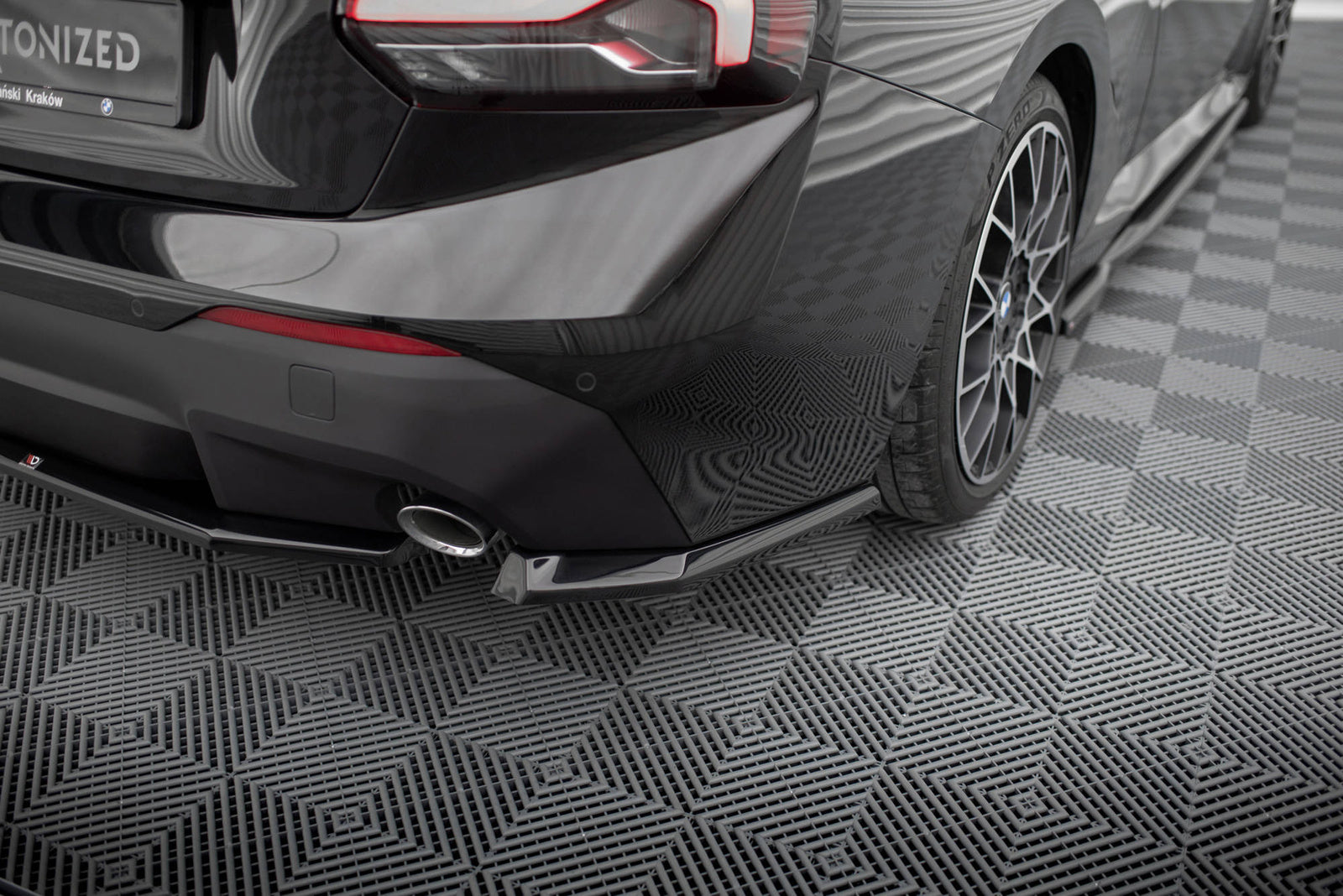 Splittery Tylne Boczne BMW 2 Coupe G42 Maxton Design V.1