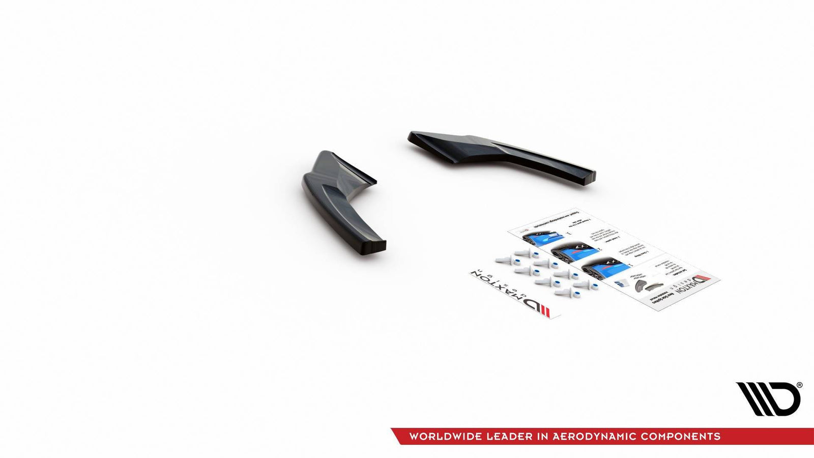 Splittery Tylne Boczne Golf GTI Clubsport Mk8 Maxton
