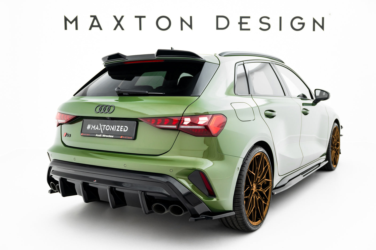 Splittery Tylne Boczne Audi S3 8Y Facelift Maxton V.3