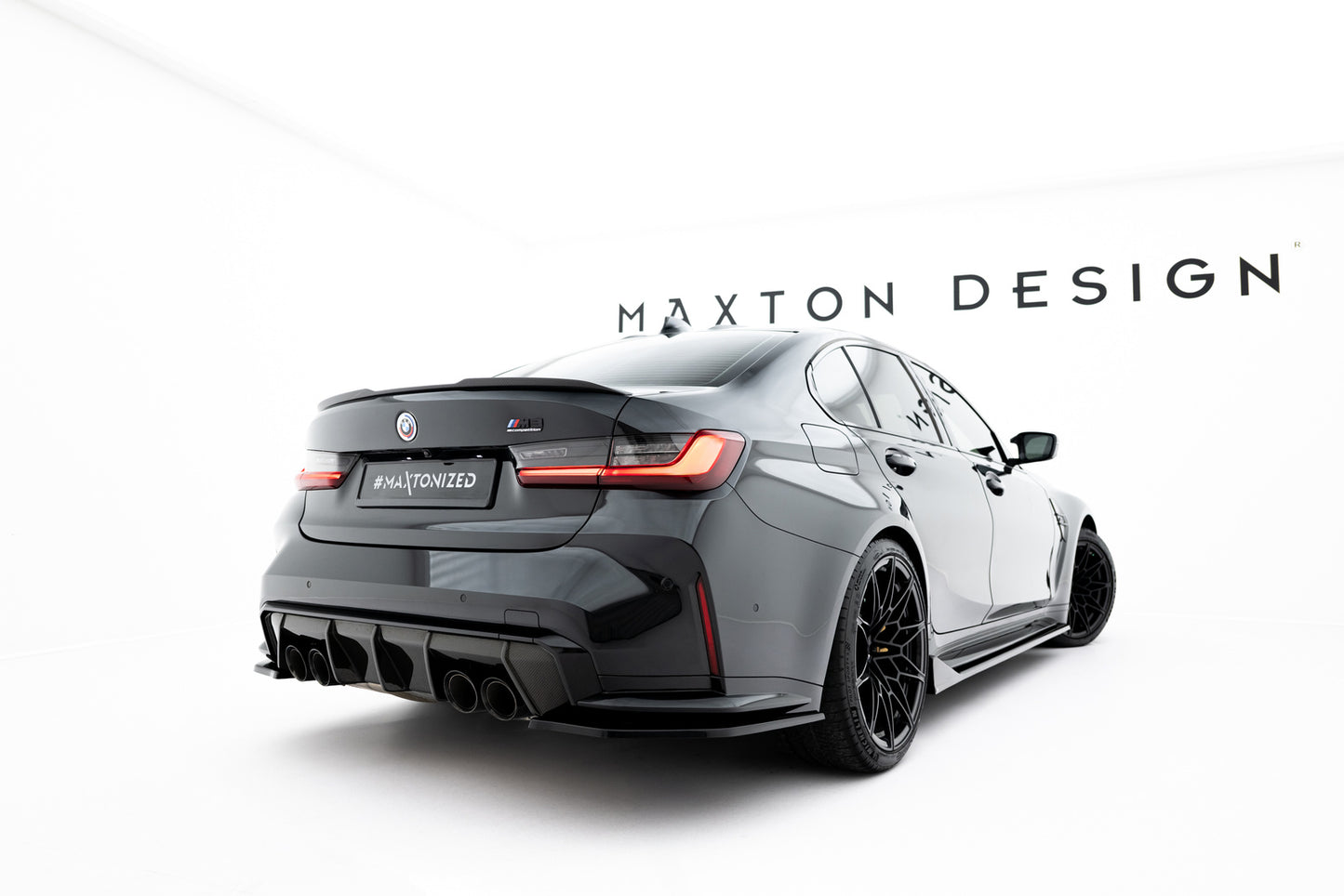 Splittery Tylne Boczne BMW M3 G80/G81 Sedan/Touring Maxton