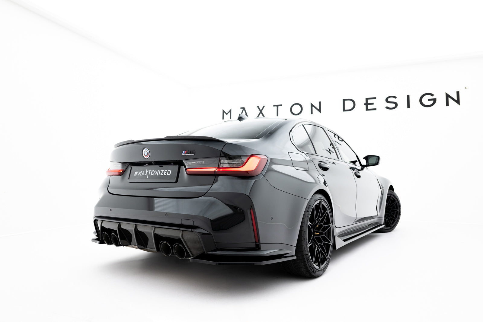 Splittery Tylne Boczne BMW M3 G80/G81 Sedan/Touring Maxton