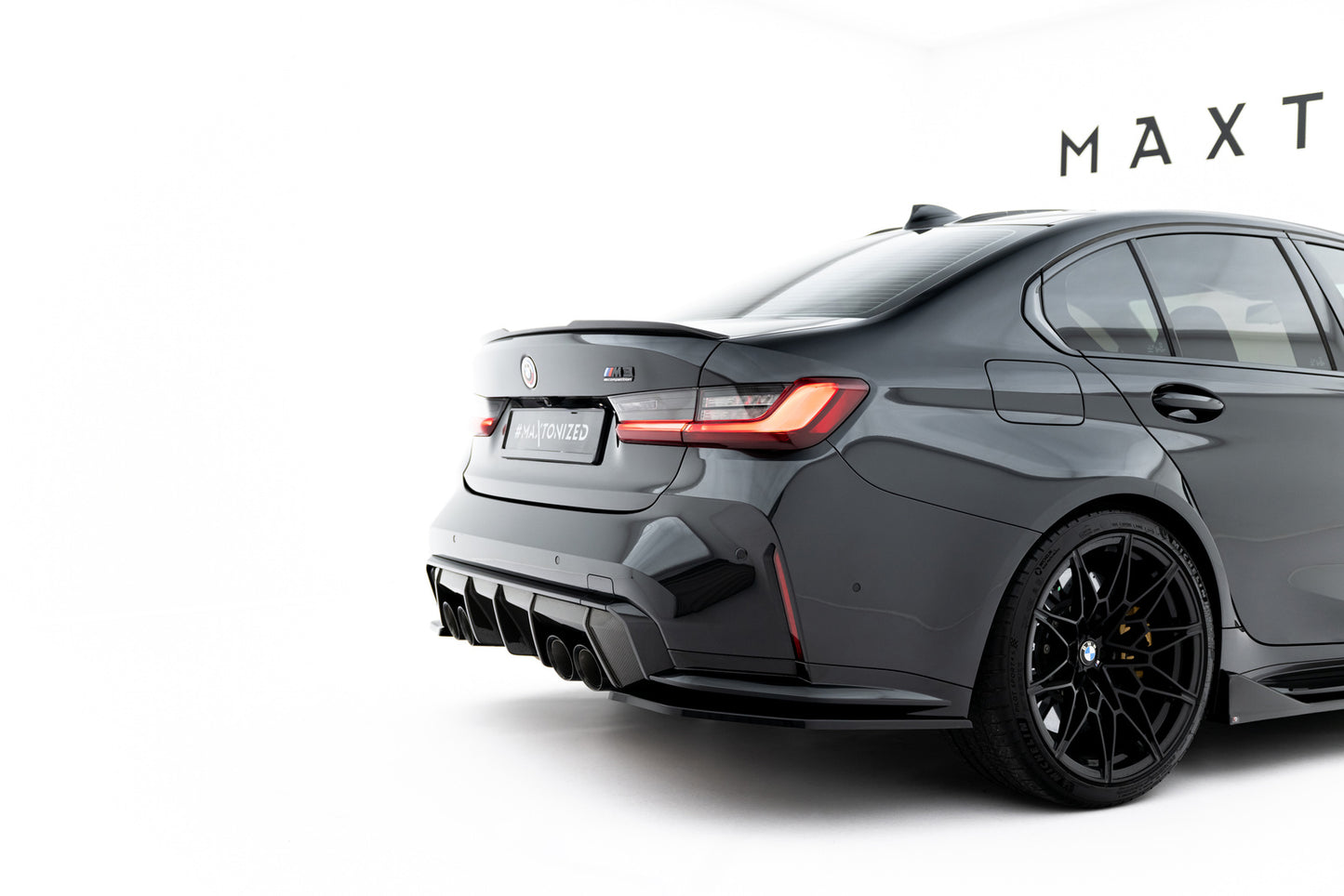 Splittery Tylne Boczne BMW M3 G80/G81 Sedan/Touring Maxton