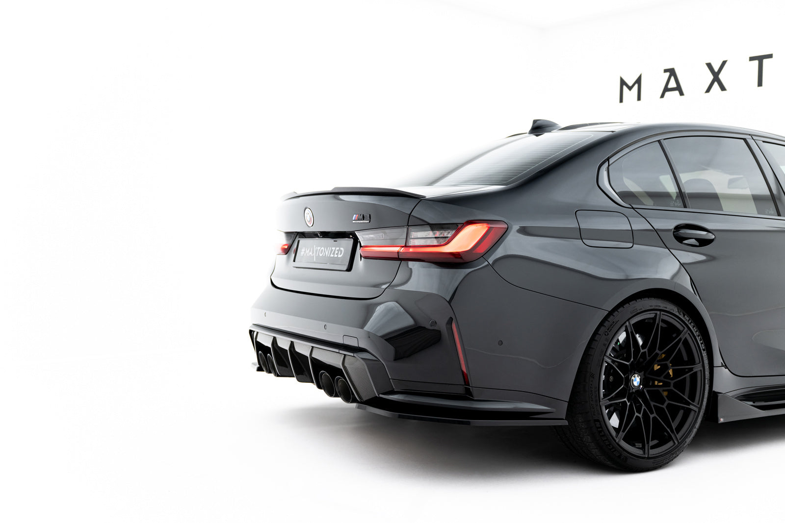 Splittery Tylne Boczne BMW M3 G80/G81 Sedan/Touring Maxton