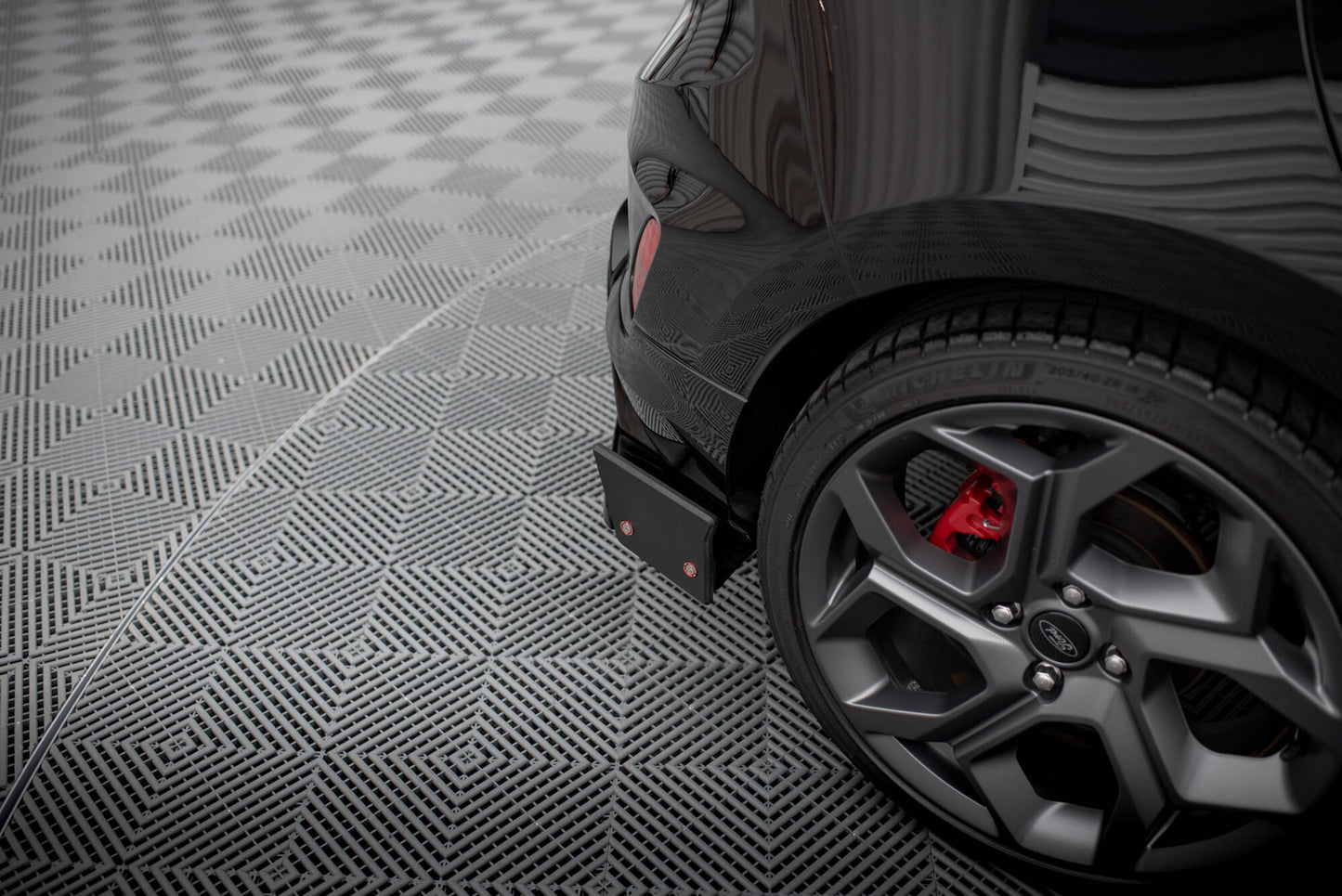 Splittery Tylne Boczne Ford Fiesta ST Mk8 Maxton Design