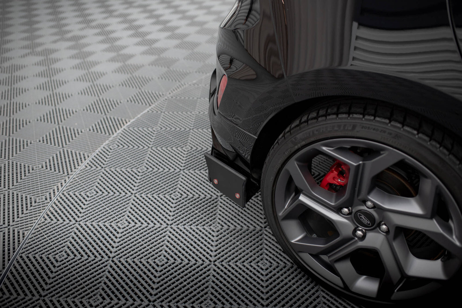 Splittery Tylne Boczne Ford Fiesta ST Mk8 Maxton Design