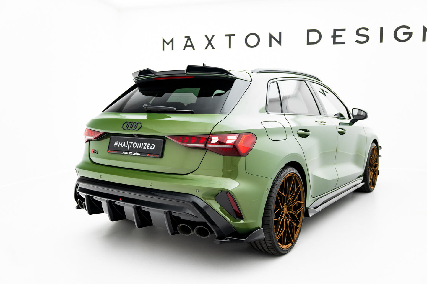 Splittery Tylne Audi S3 8Y Facelift Maxton Design V.4