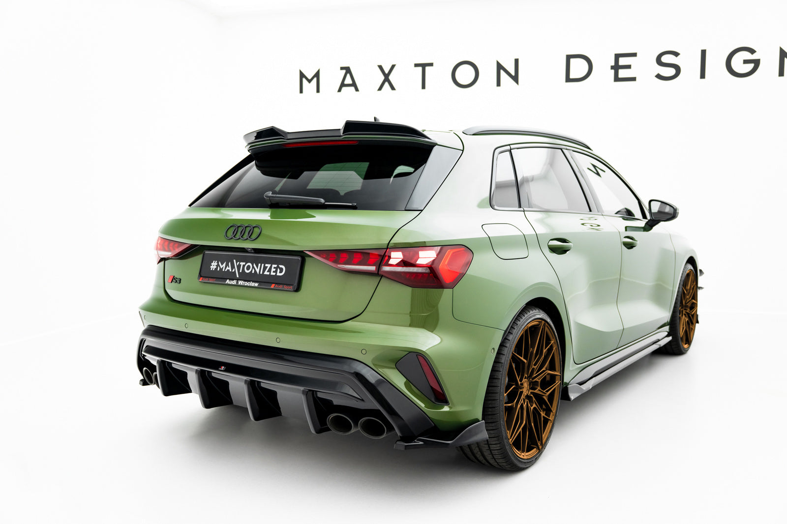 Splittery Tylne Audi S3 8Y Facelift Maxton Design V.4