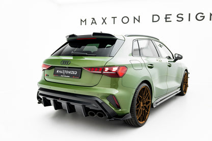 Splittery Tylne Audi S3 8Y Facelift Maxton Design V.4