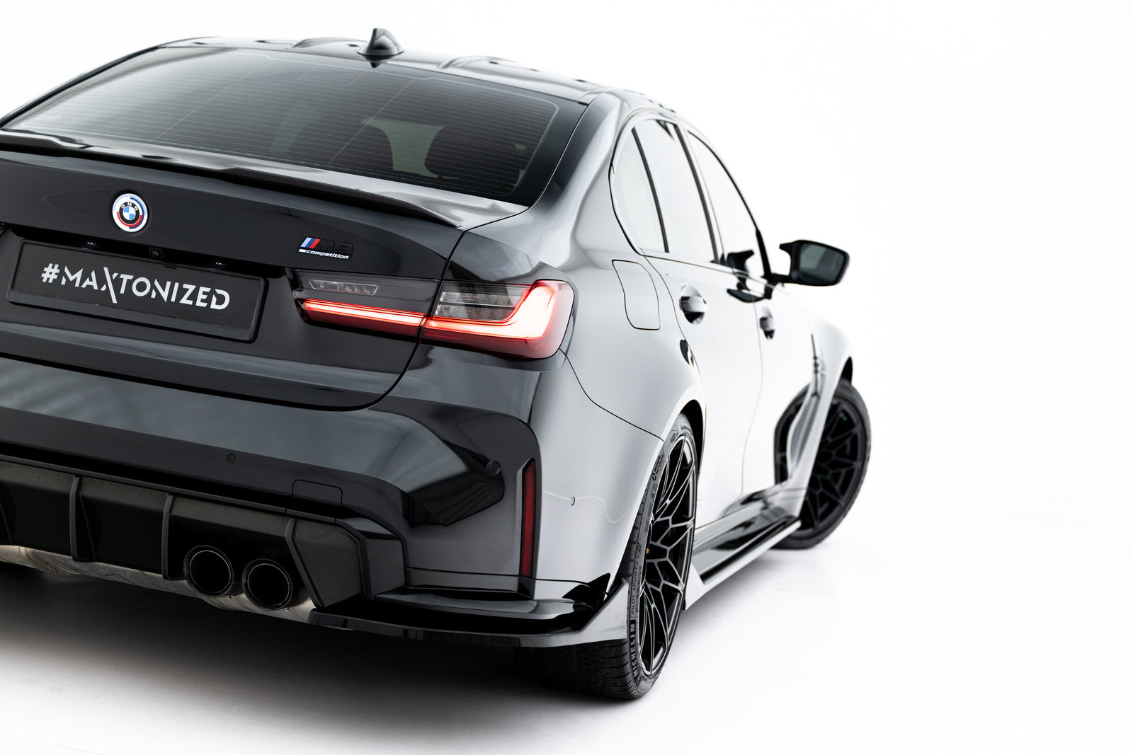 Splittery Tylne Boczne BMW M3 G80/G81 Maxton Design V.5