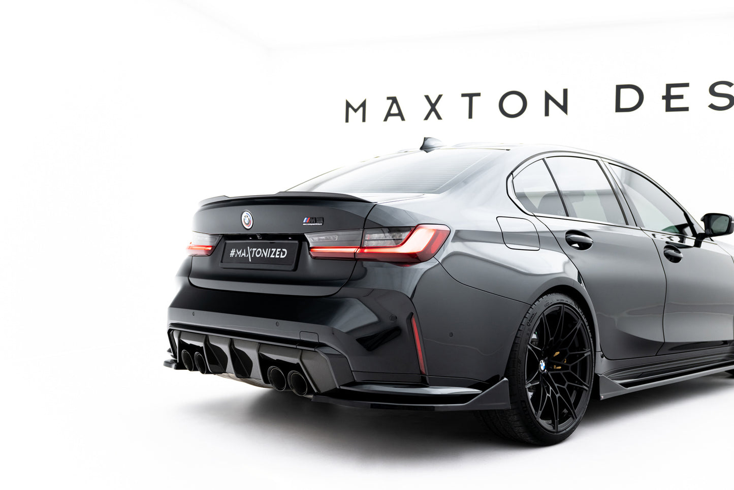 Splittery Tylne Boczne BMW M3 G80/G81 Maxton Design V.5