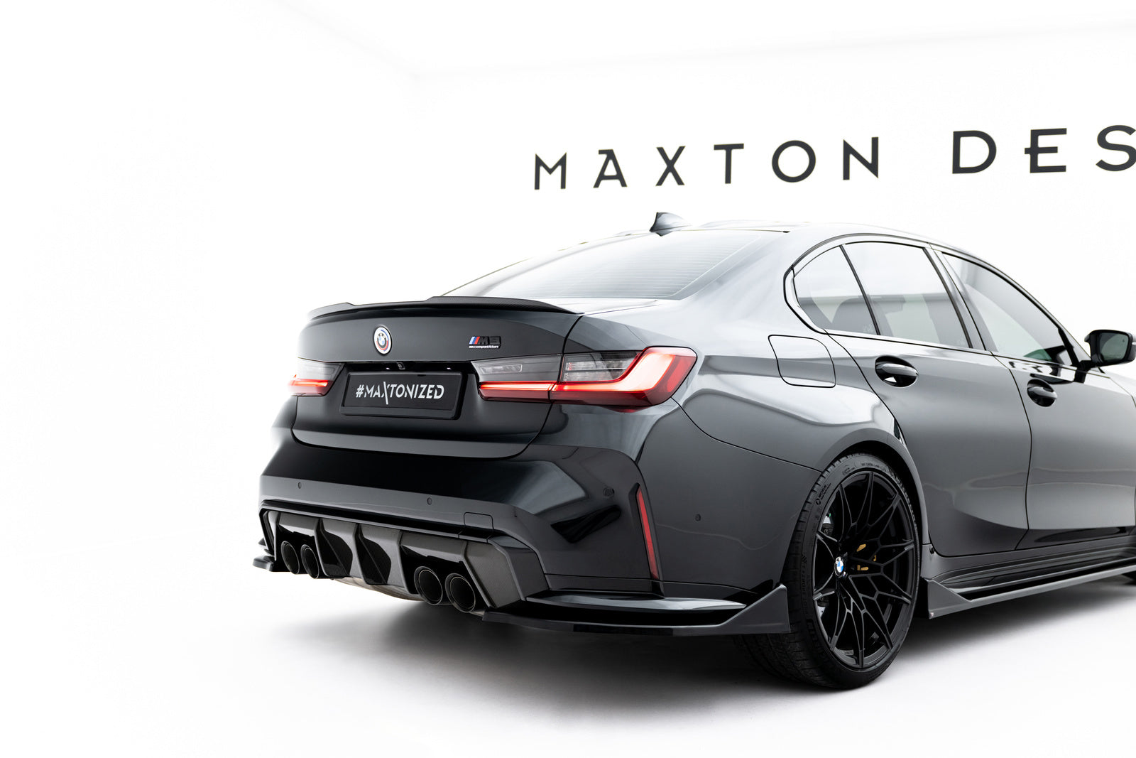 Splittery Tylne Boczne BMW M3 G80/G81 Maxton Design V.5