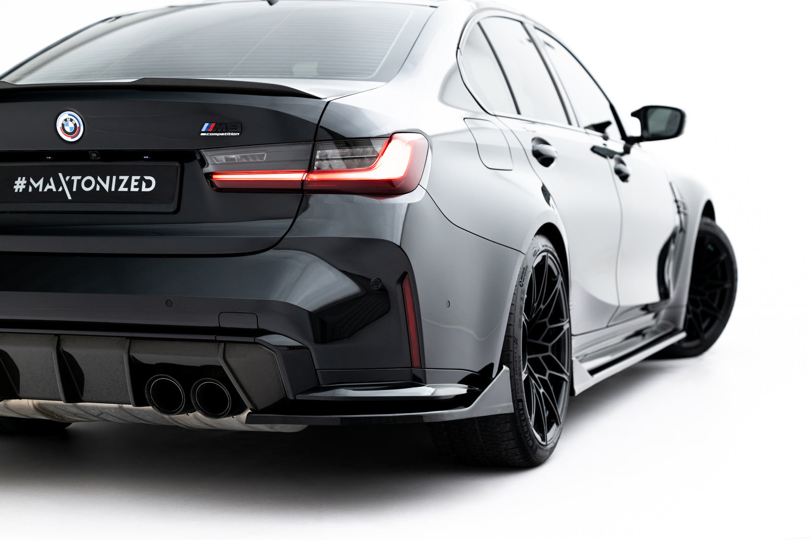 Splittery Tylne Boczne BMW M3 G80/G81 Maxton Design V.5