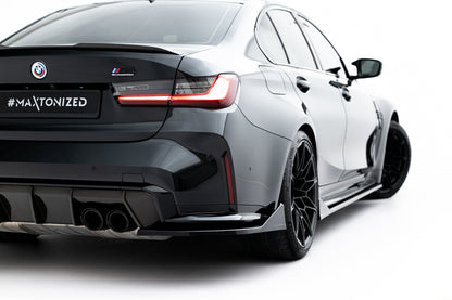 Splittery Tylne Boczne BMW M3 G80/G81 Maxton Design V.5