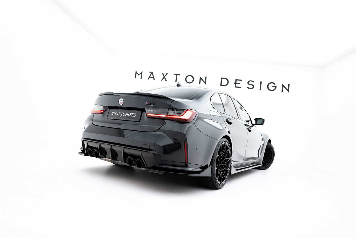Splittery Tylne Boczne BMW M3 G80/G81 Maxton Design V.5