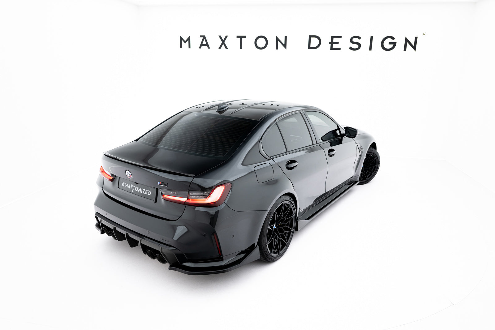 Splittery Tylne Boczne BMW M3 G80/G81 Maxton Design V.5