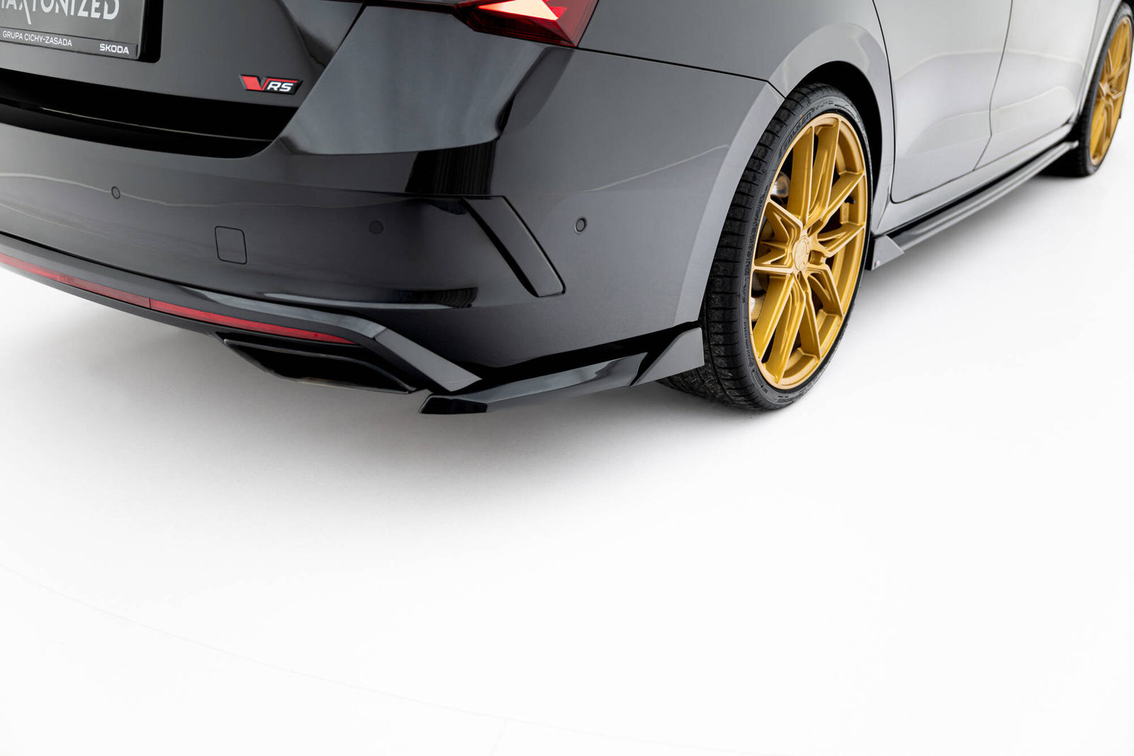 Splittery Tylne Skoda Octavia RS Mk4 Maxton Design V.6