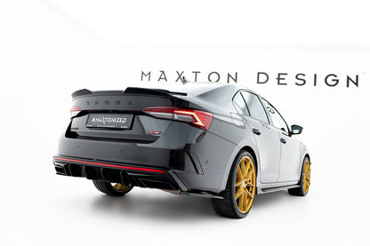 Splittery Tylne Skoda Octavia RS Mk4 Maxton Design V.7