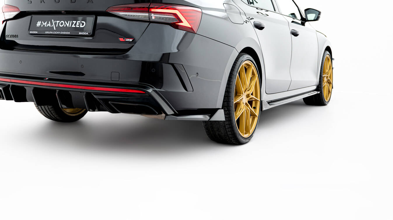 Splittery Tylne Skoda Octavia RS Mk4 Maxton Design V.8