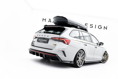 Splittery Tylne Skoda Octavia RS Mk4 Maxton Design V.8
