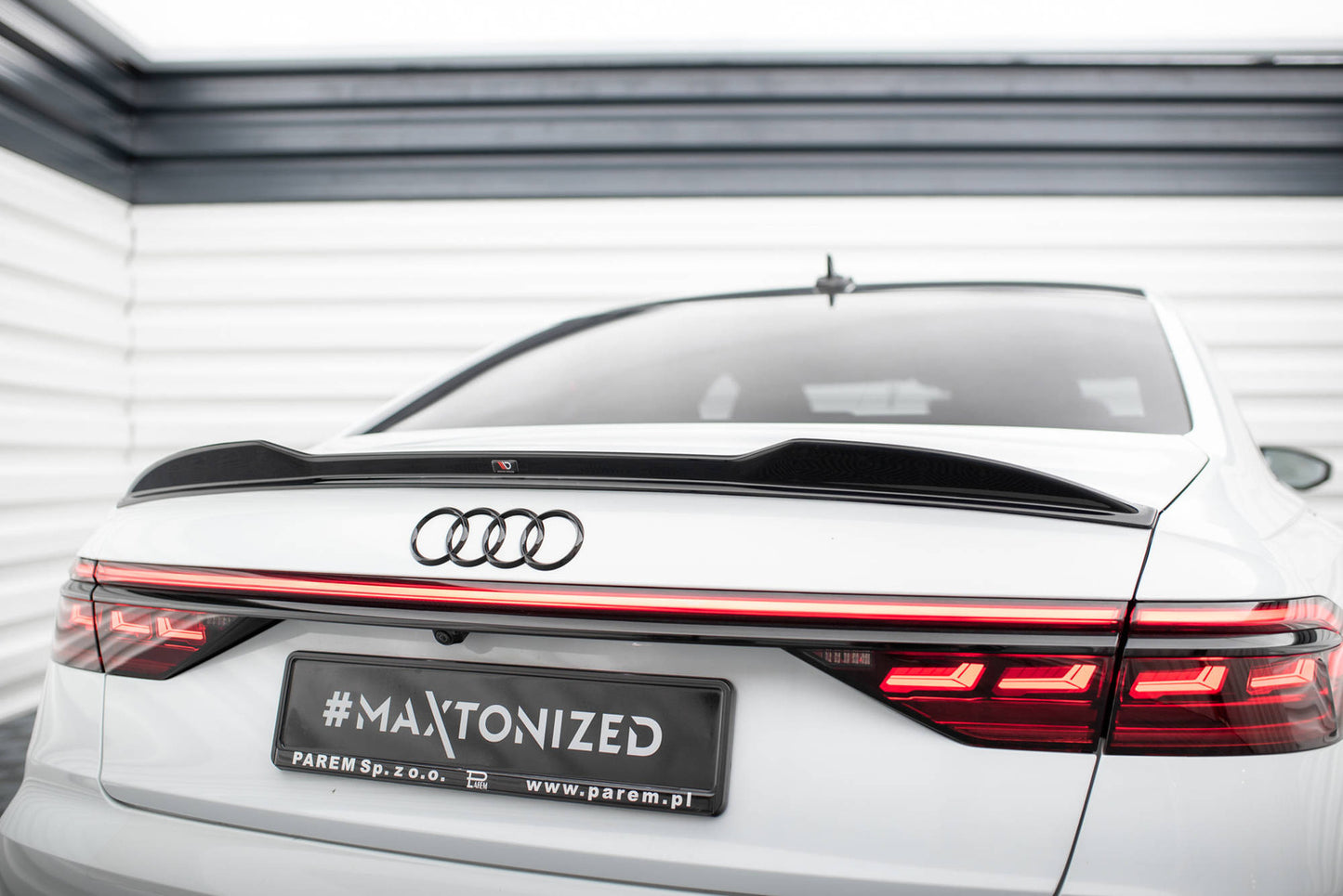 Spoiler Cap 3D Maxton Audi S8 D5 Facelift