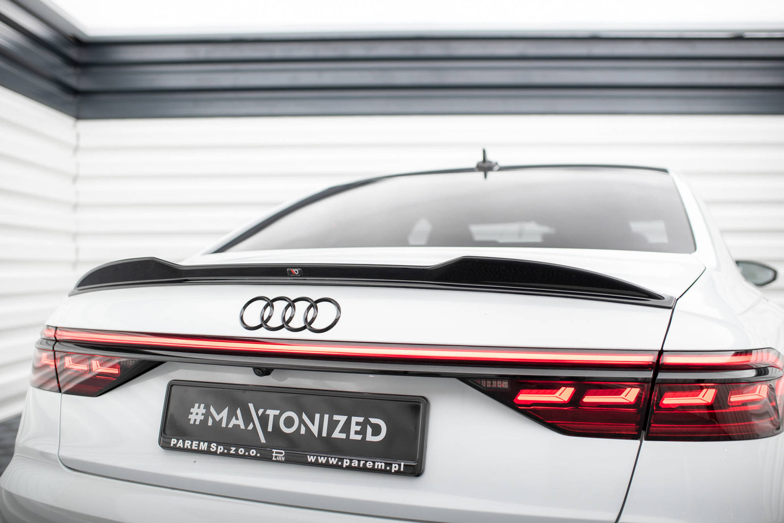 Spoiler Cap 3D Maxton Audi S8 D5 Facelift