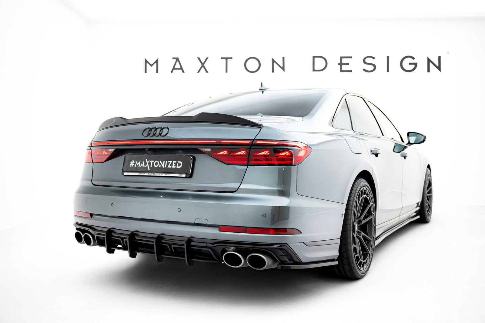 Spoiler Cap 3D Maxton Audi S8 D5 Facelift
