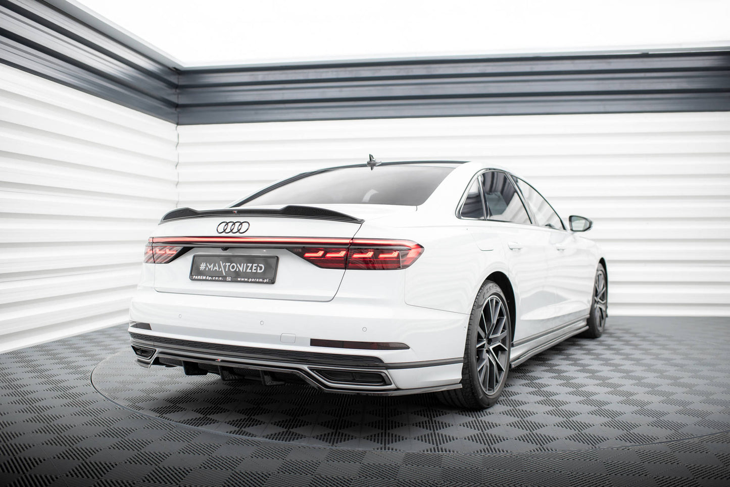Spoiler Cap 3D Maxton Audi S8 D5 Facelift