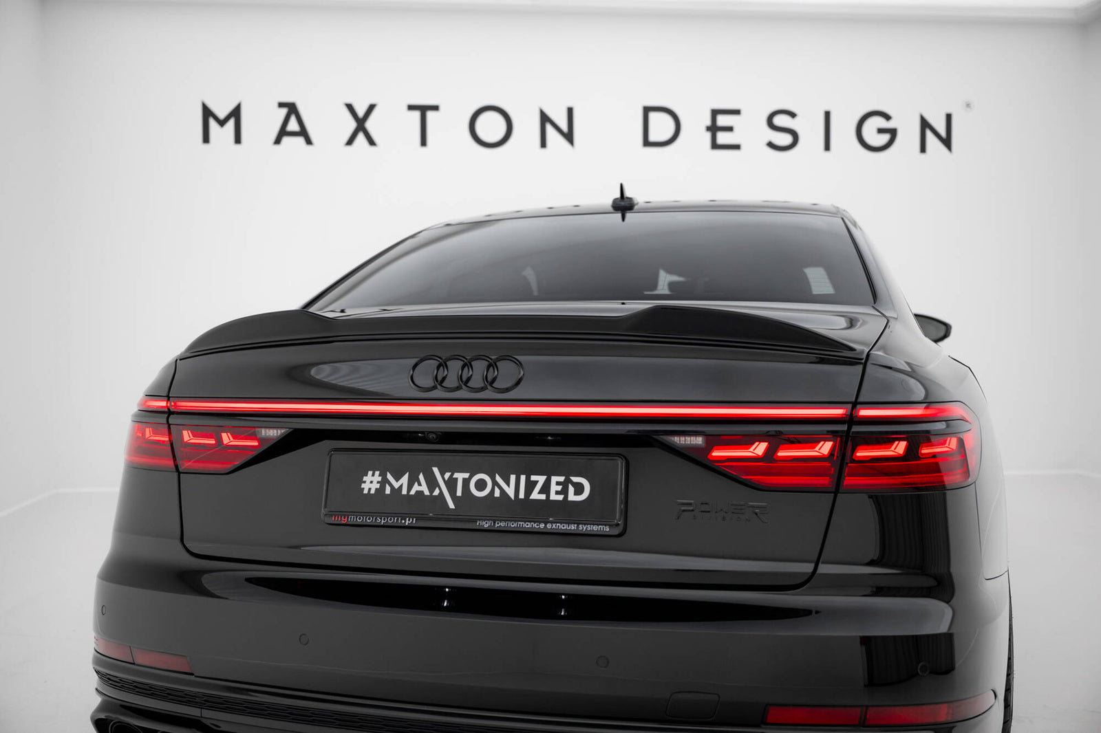 Spoiler Cap 3D Maxton Audi S8 D5 Facelift