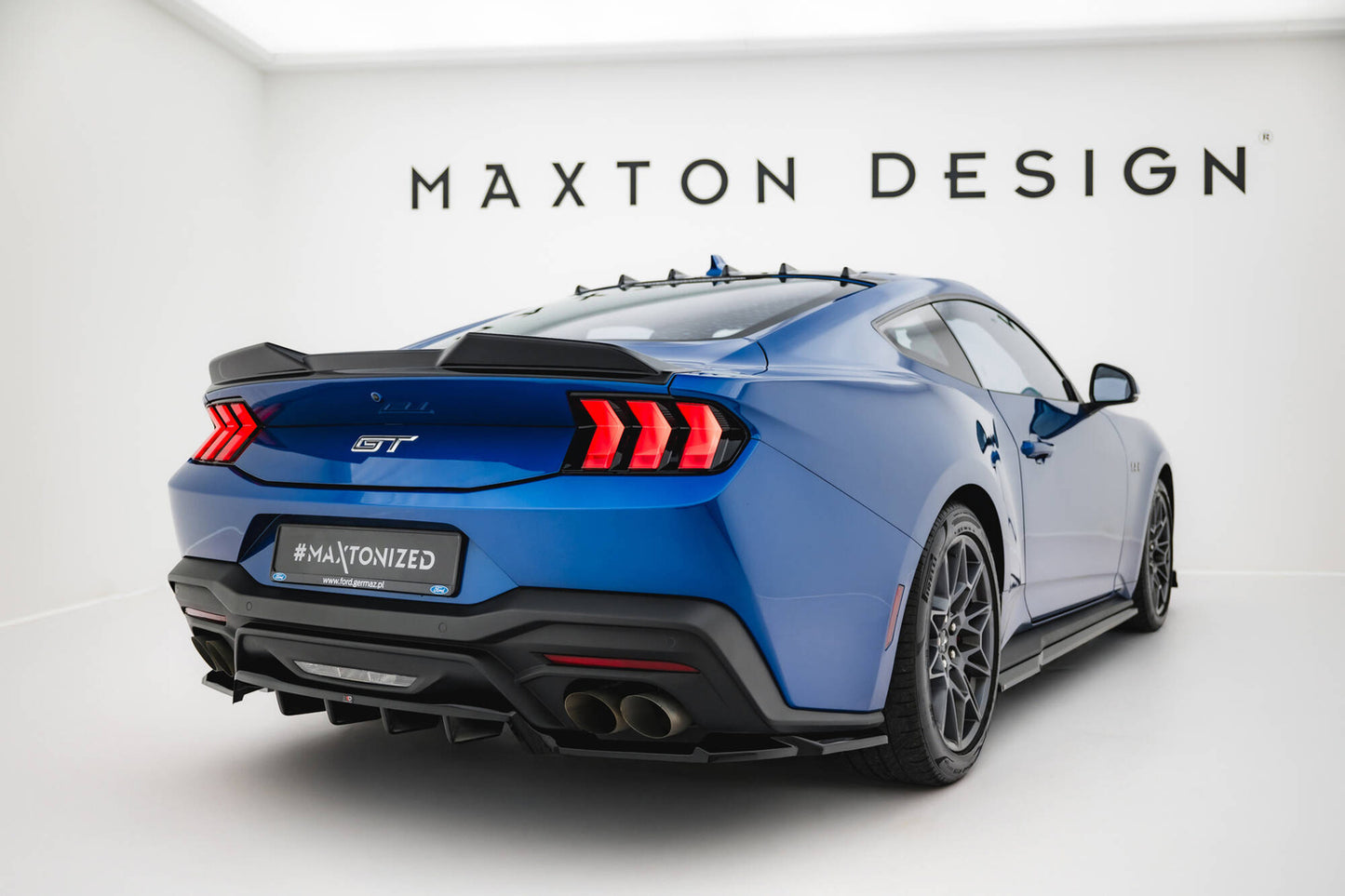 Spoiler Cap 3D Maxton Design Ford Mustang GT Mk7