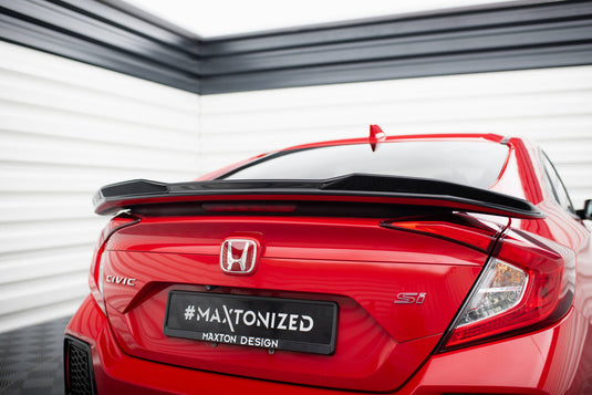Spoiler Cap 3D Maxton Design Honda Civic SI Mk10