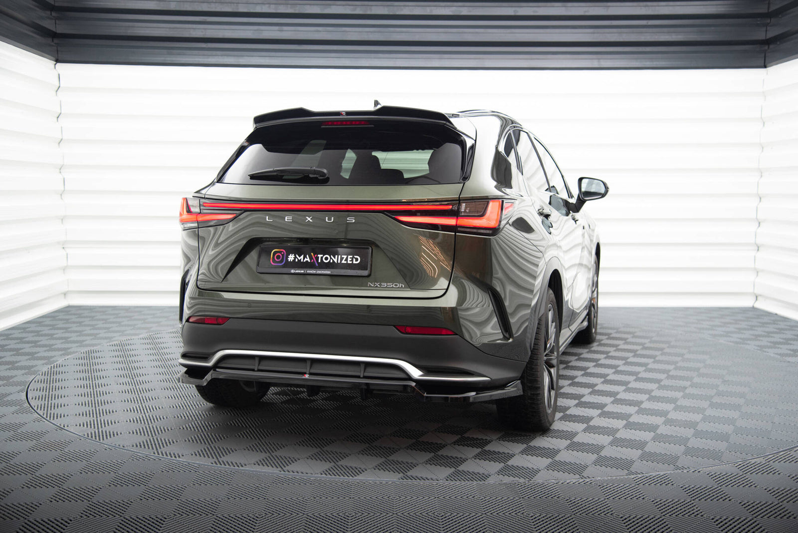 Spoiler Cap 3D Maxton Design Lexus NX F-Sport Mk2