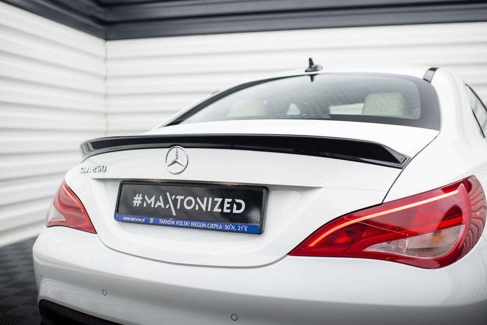 Spoiler Cap 3D Maxton Mercedes CLA C117 Facelift
