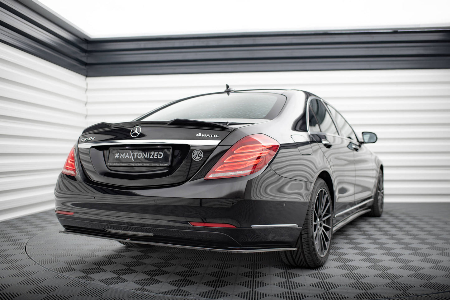 Spoiler Cap 3D Mercedes S W222 AMG-Line Maxton Design