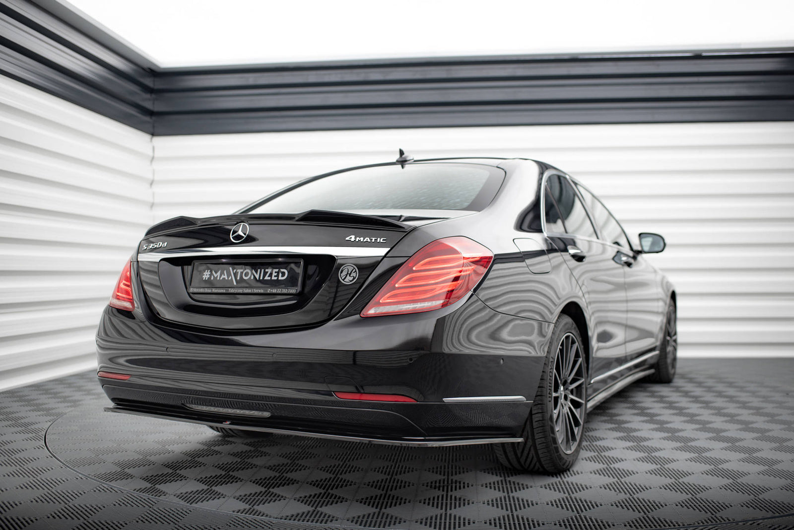 Spoiler Cap 3D Mercedes S W222 AMG-Line Maxton Design