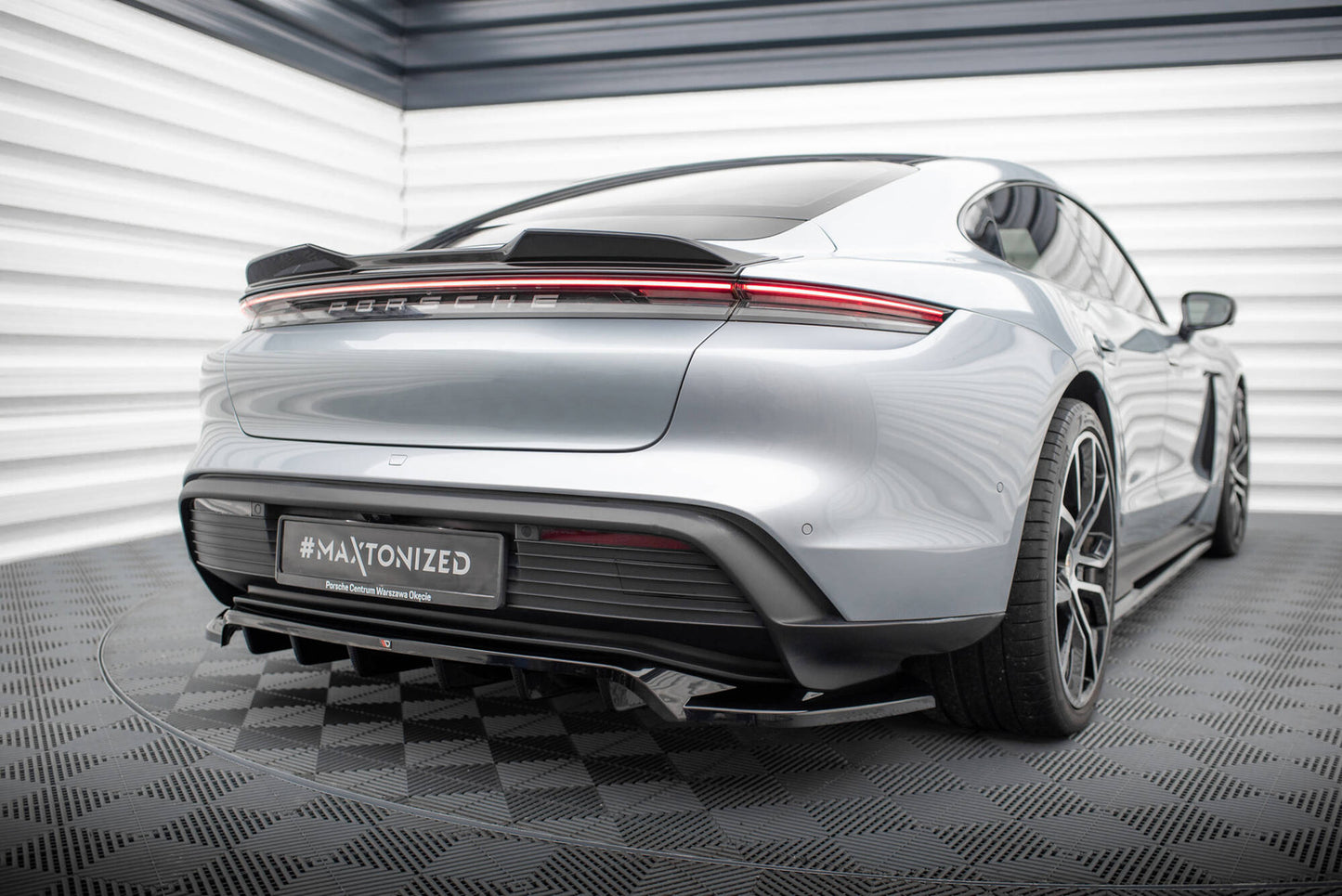 Spoiler Cap 3D Maxton Porsche Taycan Turbo S Mk1