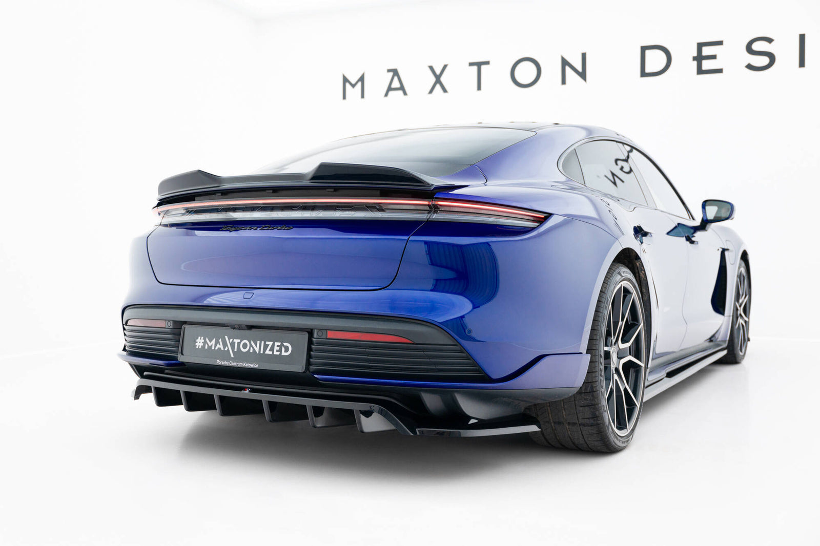 Spoiler Cap 3D Maxton Porsche Taycan Turbo S Mk1