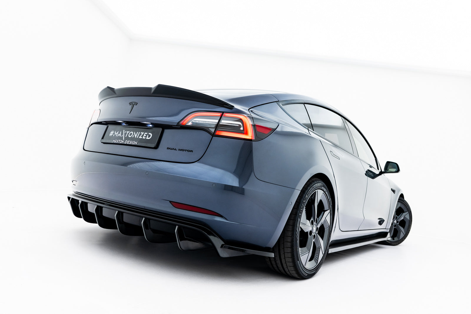 Spoiler Cap 3D Tesla Model 3 Performance Mk1 Maxton Design