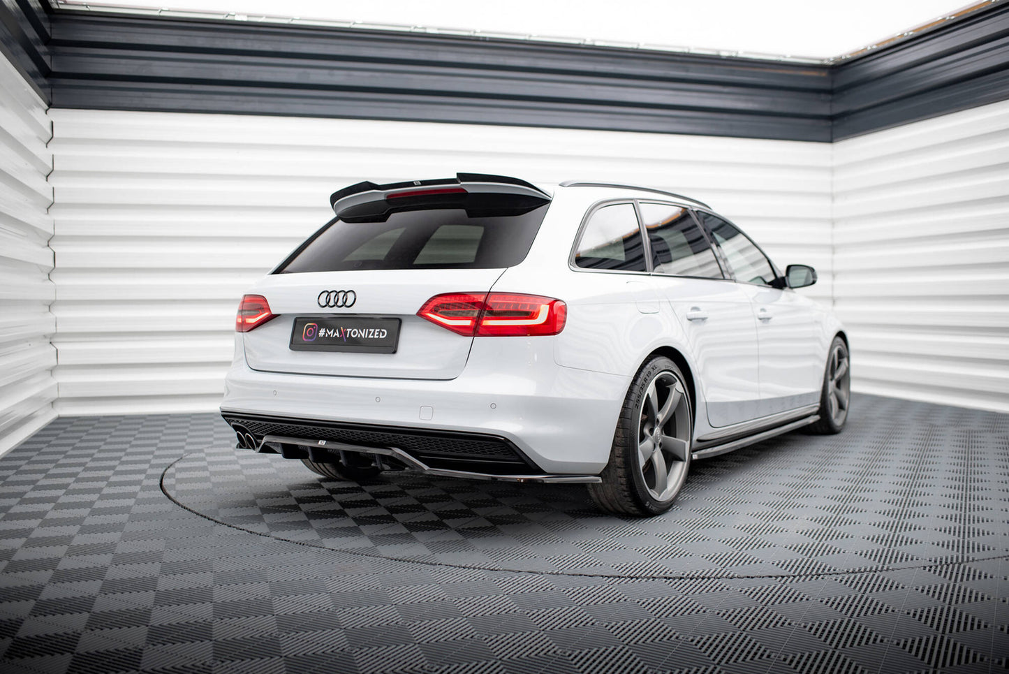 Spoiler Cap Audi A4 B8 Facelift Competition Maxton Design